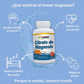 Citrato de Magnesio Ultra Concentrado [100 Capsulas] - PROMOCION BLACK NOVEMBER