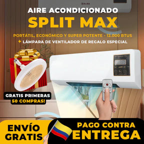 BLACK FRIDAY NOVIEMBRE: AIRE ACONDICIONADO PORTÁTIL SPLITMAX - ¡OFERTA EXCLUSIVA Y ÚLTIMAS UNIDADES!