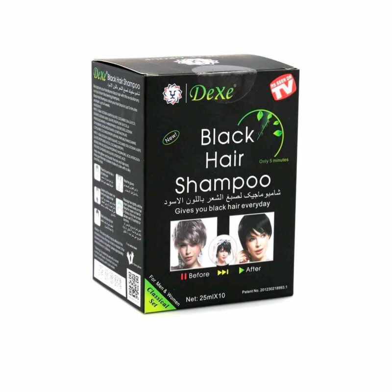 SHAMPOO PINTA CANAS BLACK CAJA X 10 SOBR